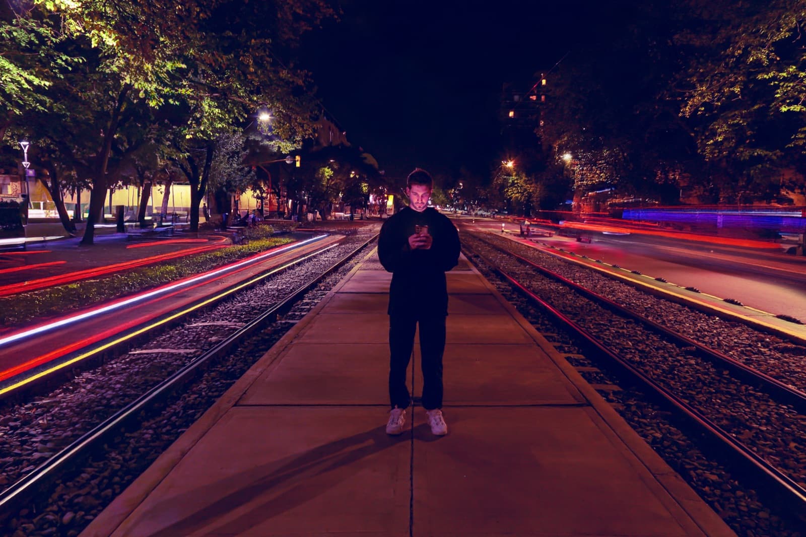 La noche avanza